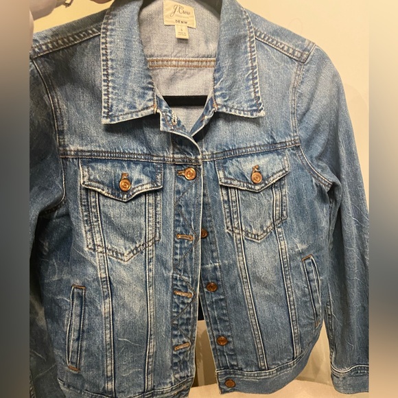 J Crew jean jacket - Picture 1 of 5
